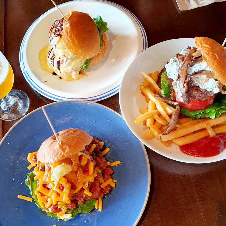  건대 수제버거 옐로우버거 커먼그라운드 맛집이네