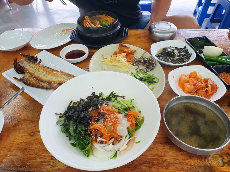 제주공항근처맛집 해녀잠수촌 전복해물뚝배기 회덮밥 뿔소라물회 솔직후기 제주공항근처맛집 해녀잠수촌 전복해물뚝배기 회덮밥 뿔소라물회 솔직후기