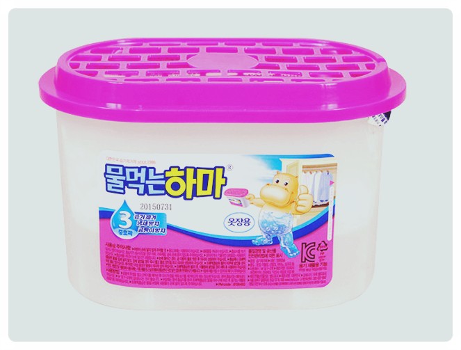  물먹는 하마 옷장용 제습제, 6개 정했다~?!
