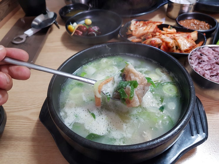  도가니탕 설렁탕 구 중랑경찰서 맛집 중랑구 장원정