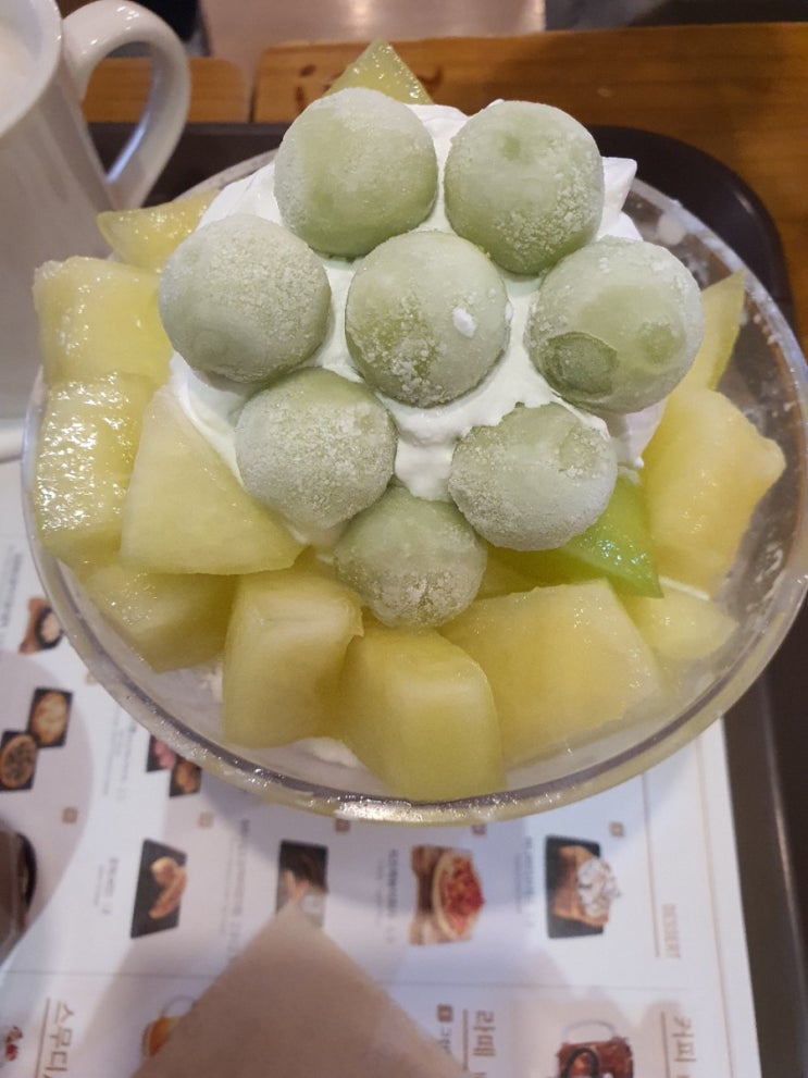 설빙 - 메론빙수 설빙 - 메론빙수