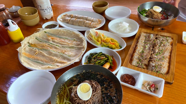  무더위엔 봉평 막국수 맛집