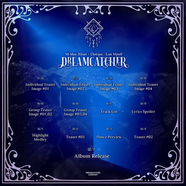 드림캐쳐 (DREAMCATCHER) 트위터 200731~0817