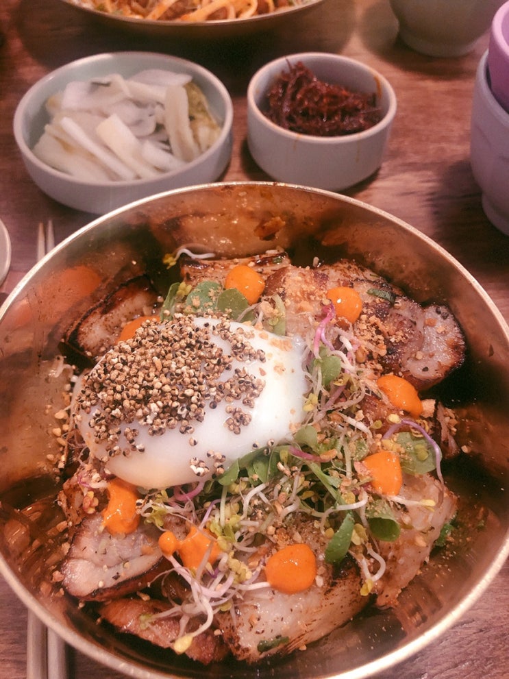  뚝섬역점심 신상 덮밥집 [반상회]