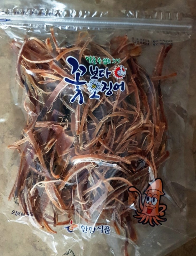  마른안주의 끝판왕! 꽃보다 오징어