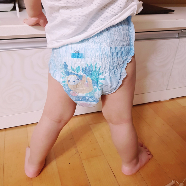  물놀이 기저귀 마미포코 팬티로 준비! 일반이랑 다르긴 하네요