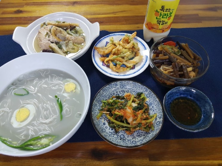  여름 보양식: 삼계탕&콩국수