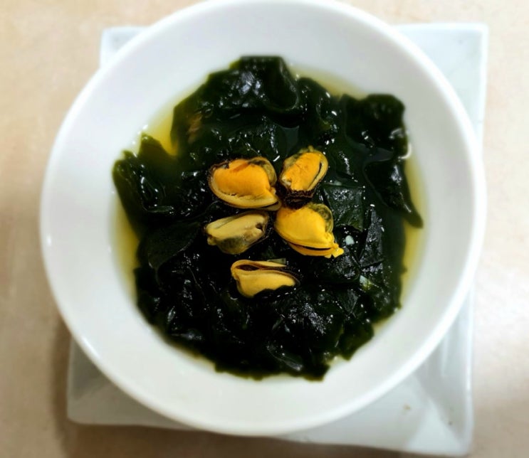  홍합 미역국 맛있게 끓이는법 싱가포르 홍합미역국  맛있는 미역국