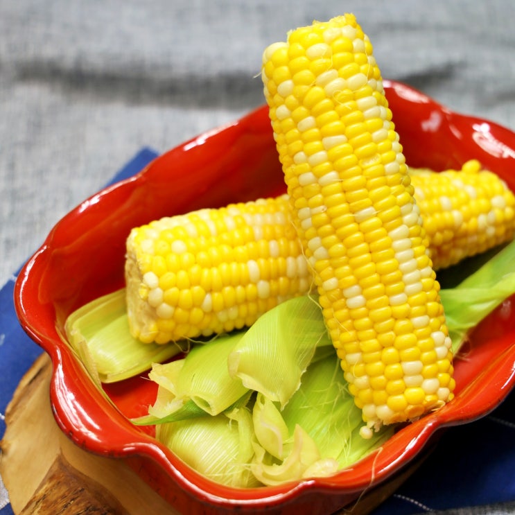  [옥수수 삶는 시간]옥수수 찌는법 수염 버리지 마세요!