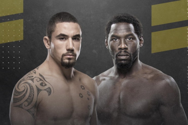 UFC 254: 로버트 휘태커 대 재리드 캐노니어 확정 UFC 254: 로버트 휘태커 대 재리드 캐노니어 확정