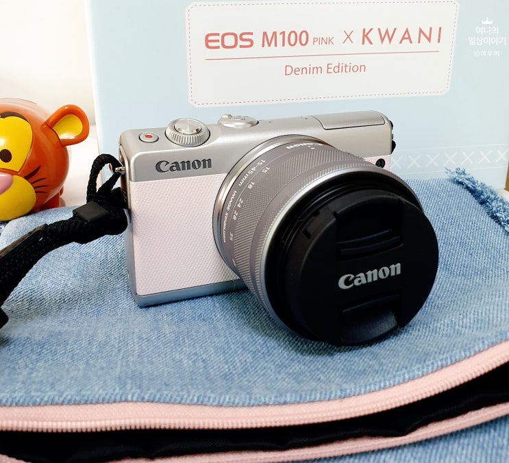 [미러리스 카메라] 캐논 EOS M100 + 15-45mm 입문기