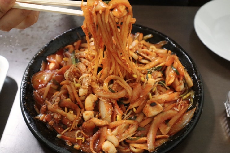  경남 사천, 매콤한 해물볶음짬뽕 맛집 ::양푼이해물짬뽕::