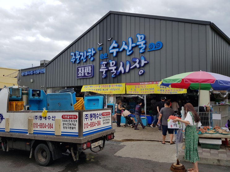 강릉 주문진 수산시장 호구 안되는 착한가격 회 먹는법