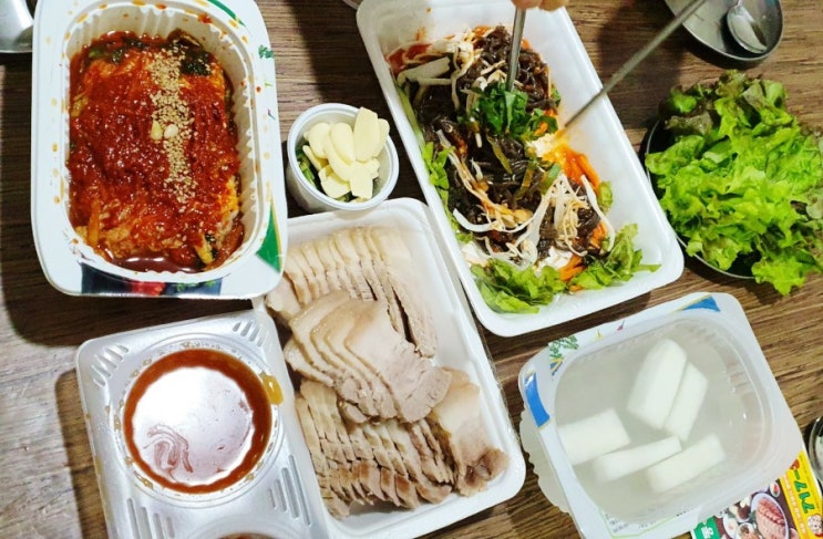  분당 판교 서현 배달 맛집 장충동 왕 족발 보쌈