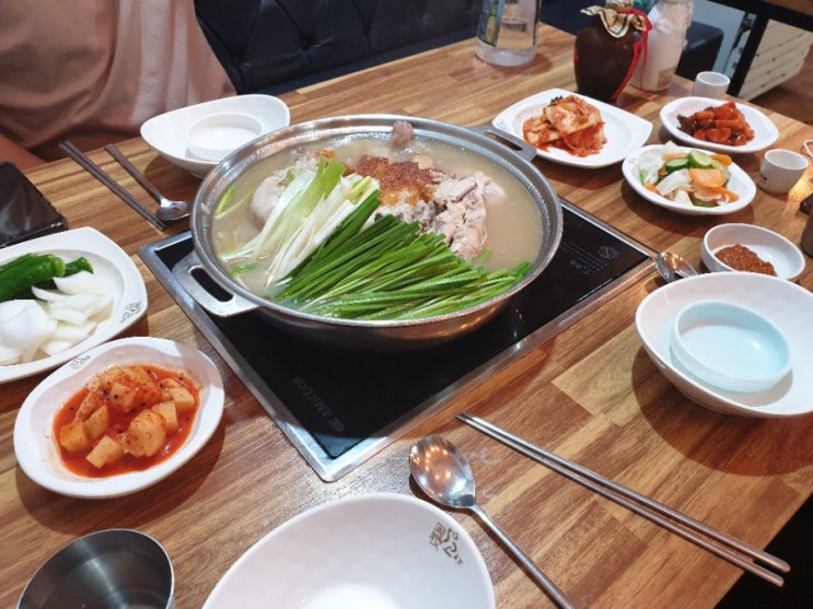 왕십리 닭백숙/상왕십리역 맛집. 장수삼계탕 두번째 방문