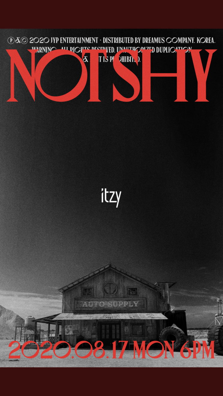  Itzy 있지 컴백 티저 NOT SHY