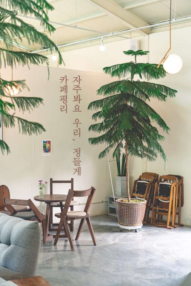 단장천과 밀양댐 앞, 밀양 카페는 이 곳, 카페평리