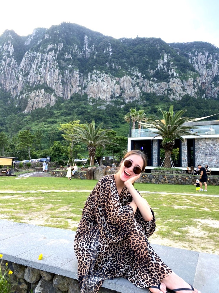  제주카페 원앤온리 오션뷰에서 힐링을 느껴봐요!
