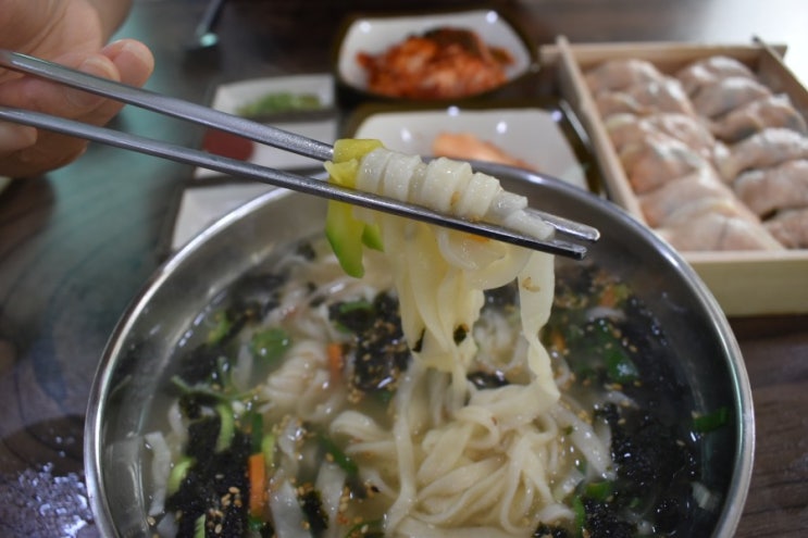  원주 관설동 청일 칼국수, 감칠맛 나는 칼국수 청일 칼국수 솔직 후기, 메뉴