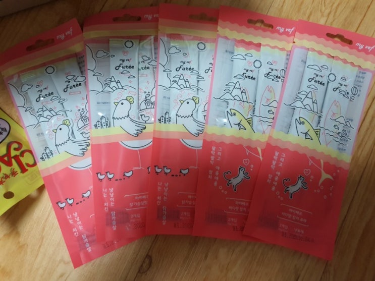 고양이 간식 - 마이베프 퓨레 닭가슴살, 참치 고양이 간식 - 마이베프 퓨레 닭가슴살, 참치
