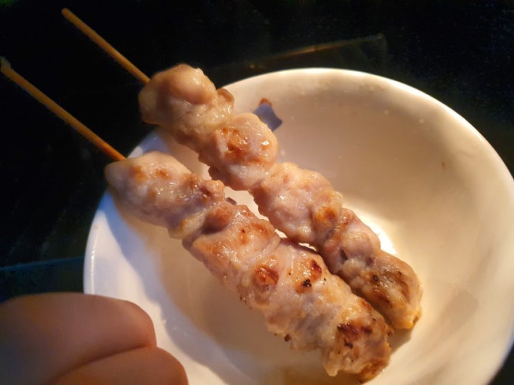  안주로 추천하는 노브랜드 오리지널 숯불닭꼬치