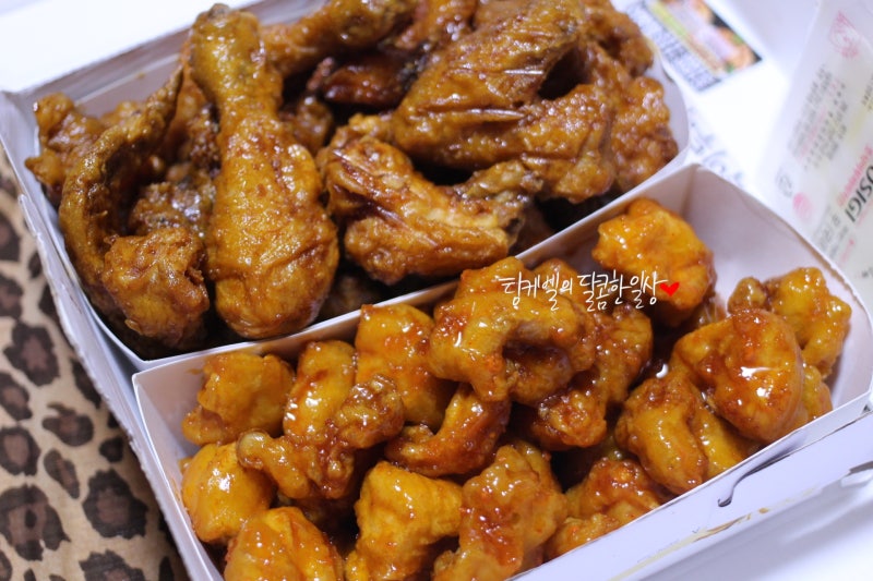 호식이 순살 매운양념 & 매운간장 조합 : 네이버 블로그