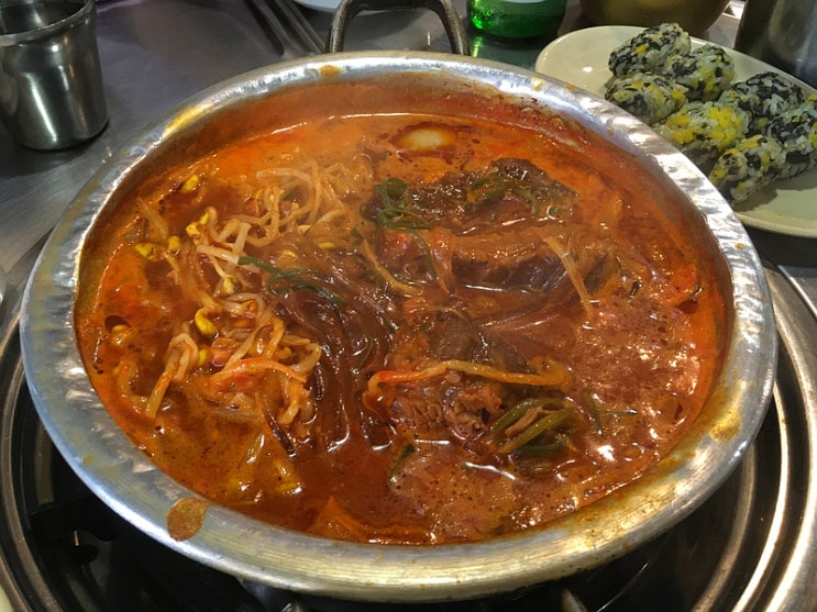  맵찔이도 맛있게 먹은 의정부 매운갈비찜 맛집 '등짝'