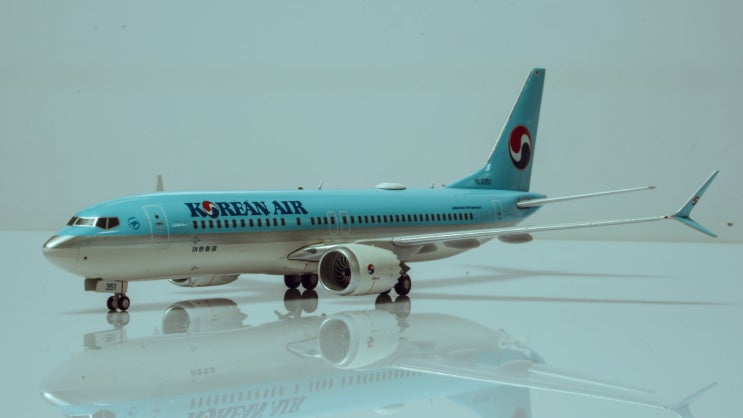  1:200 JC wings 대한항공 KOREAN AIR B737 MAX8 HL8351 EW238M001 다이캐스트 모형 모델