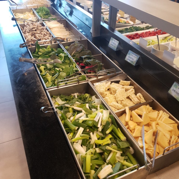  (아산/온양) 싱싱한 채소,해물, 맛있는 음식까지 고루 먹을 수 있는 샤브샤브맛집 화담원 아산점