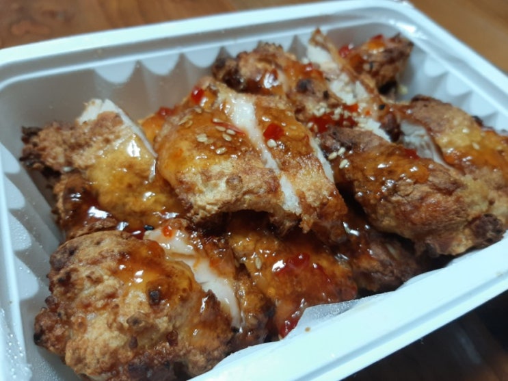  순천 왕지 치킨 오꾸닭