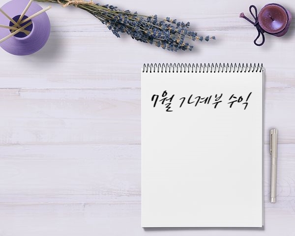  7월 가계부 부수익 정리 : 블로그 + 주식 + 당근마켓 + 앱테크