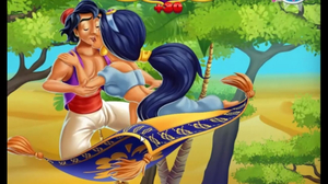 AladdinAladdin and Princess Jasmine's first kiss알라딘과 자스민공주의 뽀뽀 AladdinAladdin and Princess Jasmine's first kiss알라딘과 자스민공주의 뽀뽀