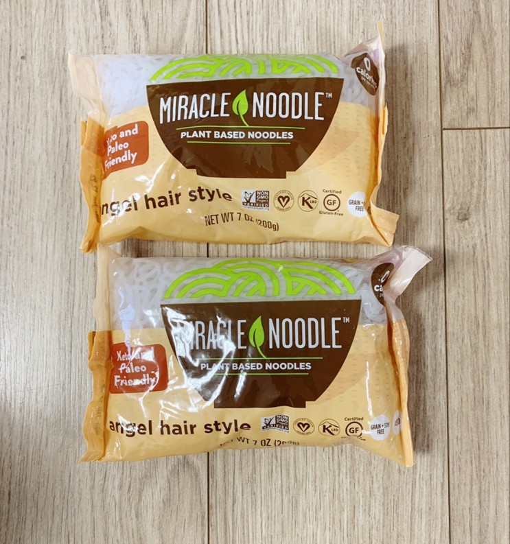 아이허브 미라클누들 엔젤 헤어 스타일 후기 (Miracle Noodle Angel Hair Style)