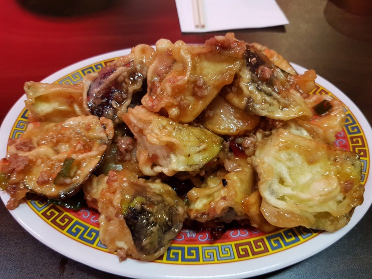  월화주가 - 인계동맛집 (가지튀김)