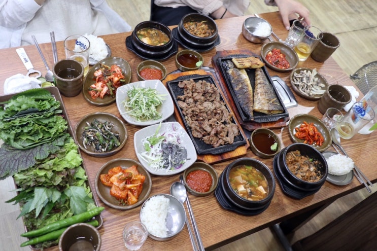  연수동쌈밥 집밥같은 맛집 미리내생선구이우렁쌈밥 추천