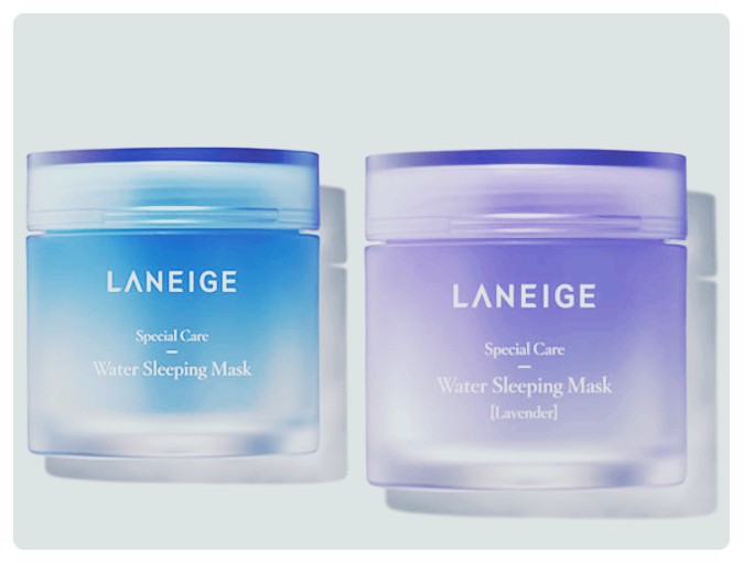  라네즈워터슬리핑마스크 [LANEIGE]워터 슬리핑 마스크 2종SET_(라벤더슬리핑마스크+슬리핑마스크), 1개, 70ml*70ml좋습니다