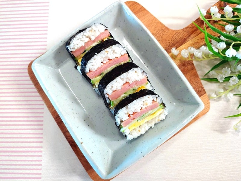 스팸 무스비 만들기:: 무스비틀로 사각김밥을 손쉽게