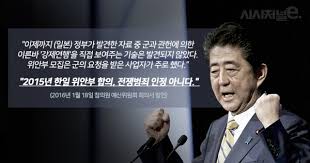 위안부문제 한국의대응 일본의반응 : 피해자신고센터 사과와보상 전범자