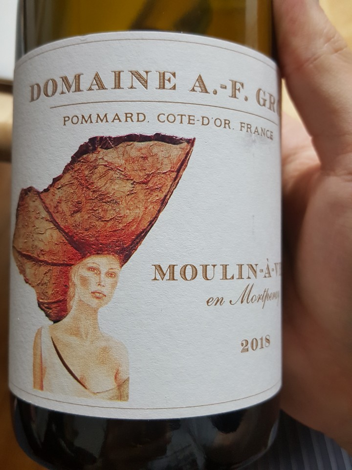  A.F. 그로 물랭 아 방 '엉 모르페레이' 2018(A.F. Gros Moulin à vent 'En Mortperay' 2018)