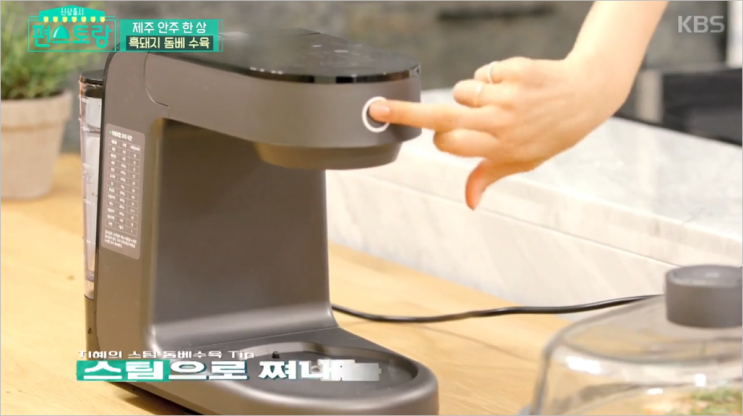 편스토랑 한지혜 스팀기 찜기, 휴롬 SC-B01FMG래요