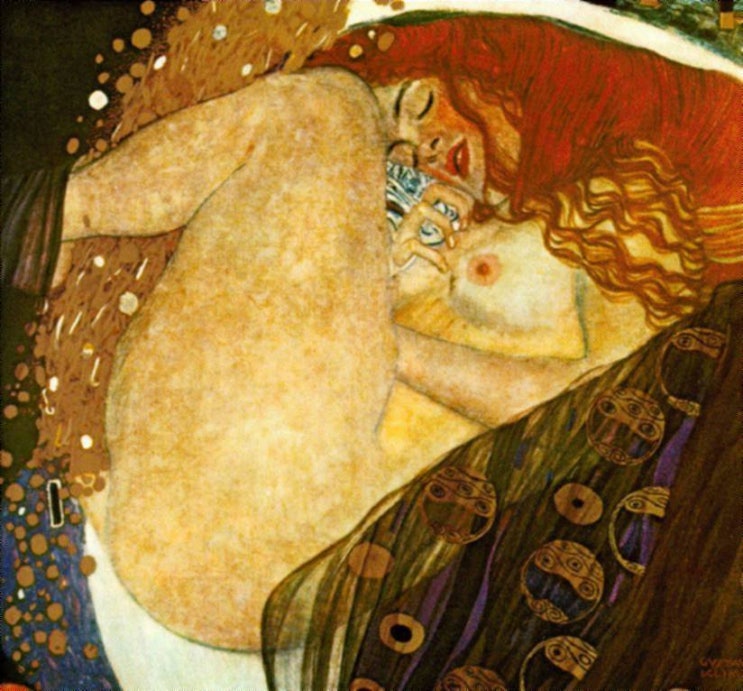  다나에(Danaë) 주제에 관한 짧은 그림 이야기