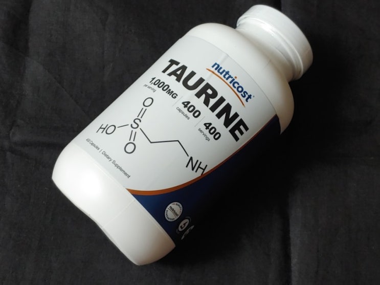  캡슐 한알로 즐기는 피로회복제 뉴트리코스트 타우린 1000 mg !!