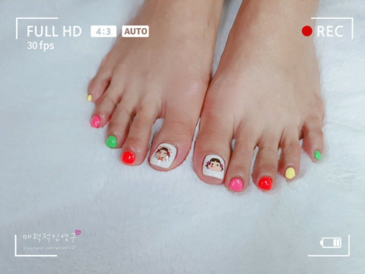  2020 여름 페디큐어 추천 2탄, 사당역네일 도네일 :)