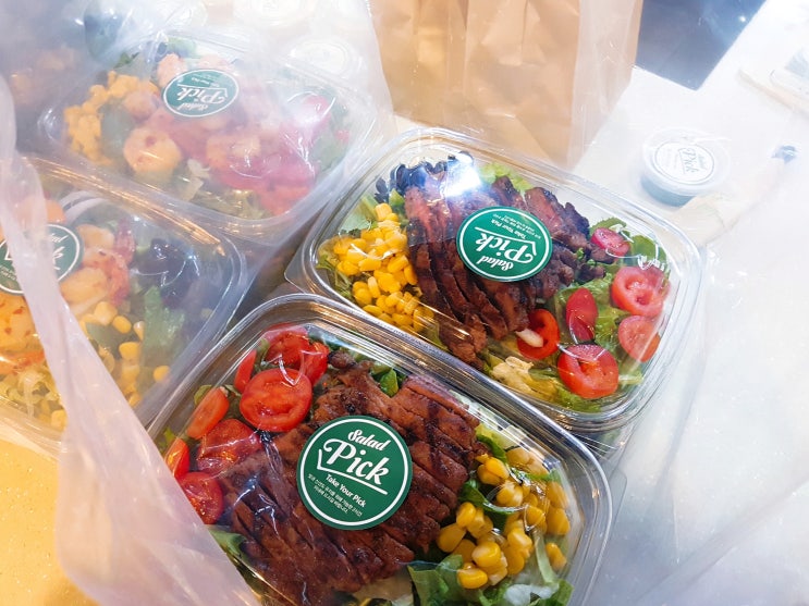  1호가 될 순 없어 키토식단 수원 아주대 샐러드 맛집 샐러드픽 배달까지!