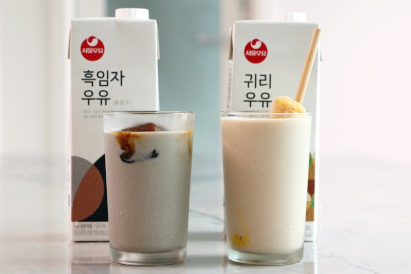 서울우유 귀리우유 흑임자우유 달달고소 2