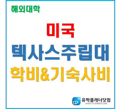  [미국유학] 텍사스주립대 경제적 학비에 기숙사비용까지 한번에 해결!