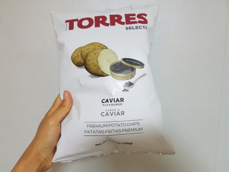  7천원짜리 감자칩: 토레스셀렉타캐비어 그 맛은?!
