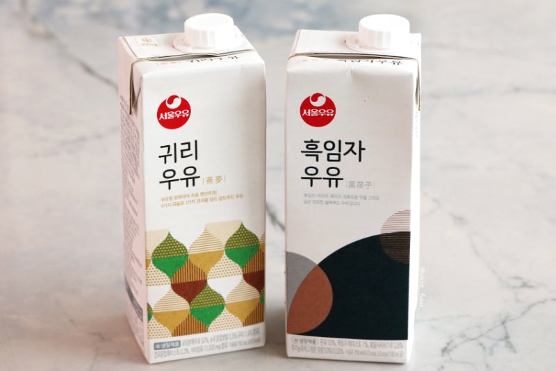 서울우유 귀리우유 흑임자우유 달달고소