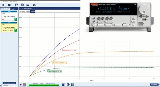 KickStart 소프트웨어와 2601B-PULSE 소스미터를 이용한 10usec Fast Pulse 테스트 관련 어플리케이션 동영상을 포스팅합니다. 