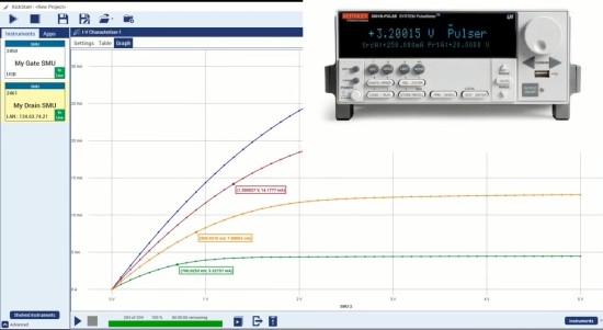  KickStart 소프트웨어와 2601B-PULSE 소스미터를 이용한 10usec Fast Pulse 테스트 관련 어플리케이션 동영상을 포스팅합니다. 